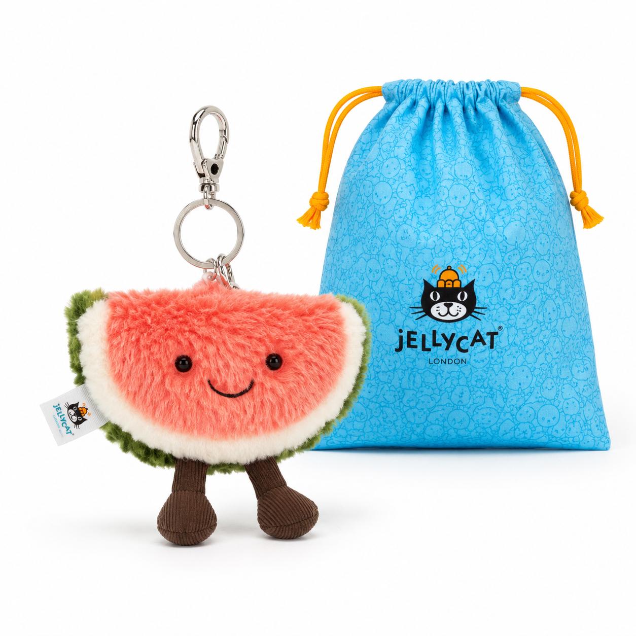 Watermelon Plush Keychain